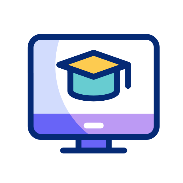 Online learning illustration