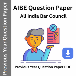AIBE Previous Year Question Paper